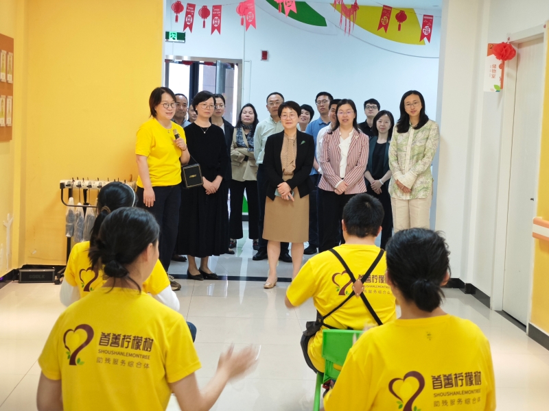 金珊副市长调研宁波市残疾人工...
